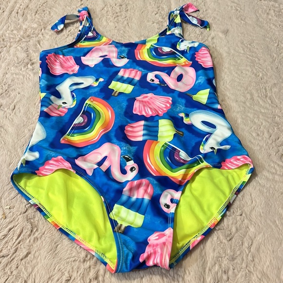 One-piece swimsuit in size 18 • Justice - Picture 2 of 8